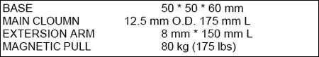 Magnetic Base KM- 525